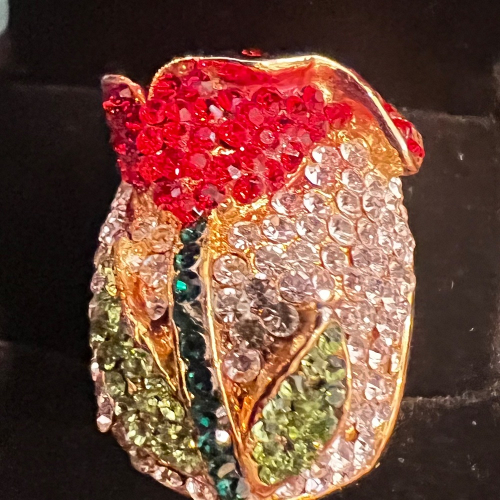 Jeweled Flower ring